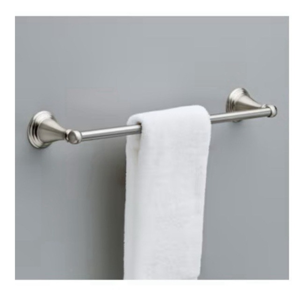 Delta Windemere 18-inch Towel Bar Brushed Nickel finish New In Box